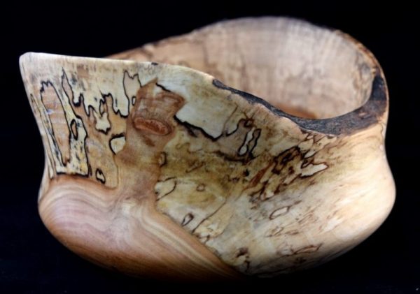 Beech wood bowl