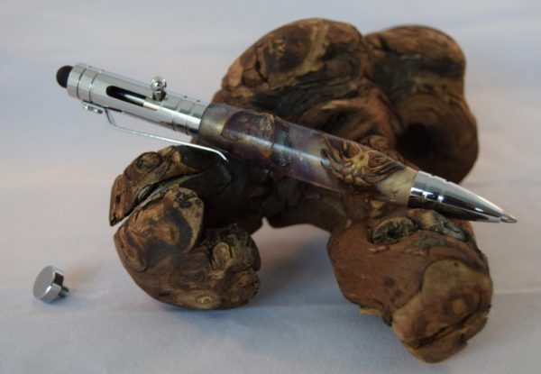 Resin and Pinecone Bolt Action Pen