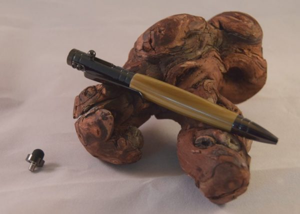 Tortoise Shell Bolt Action Pen