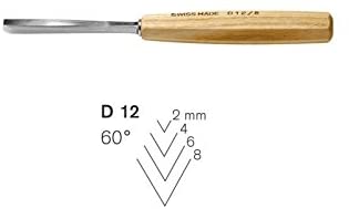Pfeil : Mallet Handle Woodcut Tool : Straight Chisel : D12/8 8mm